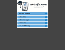 Tablet Screenshot of netnik.com